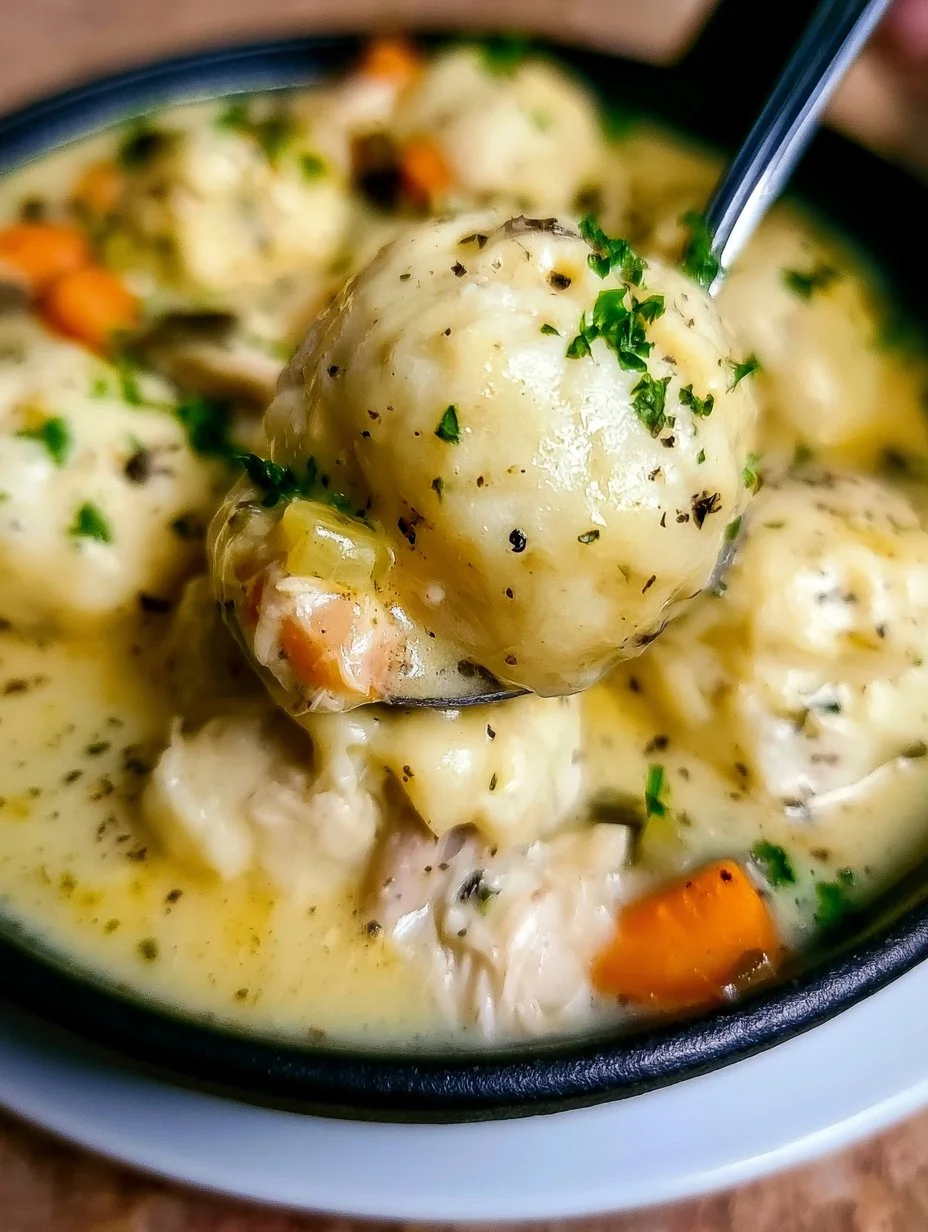 Homemade Chicken and Dumplings