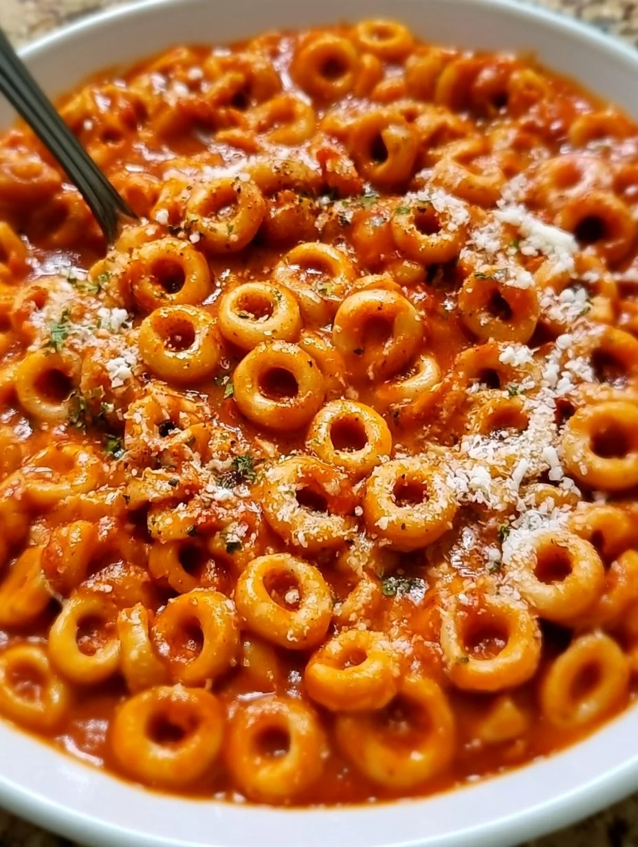 Homemade SpaghettiOs