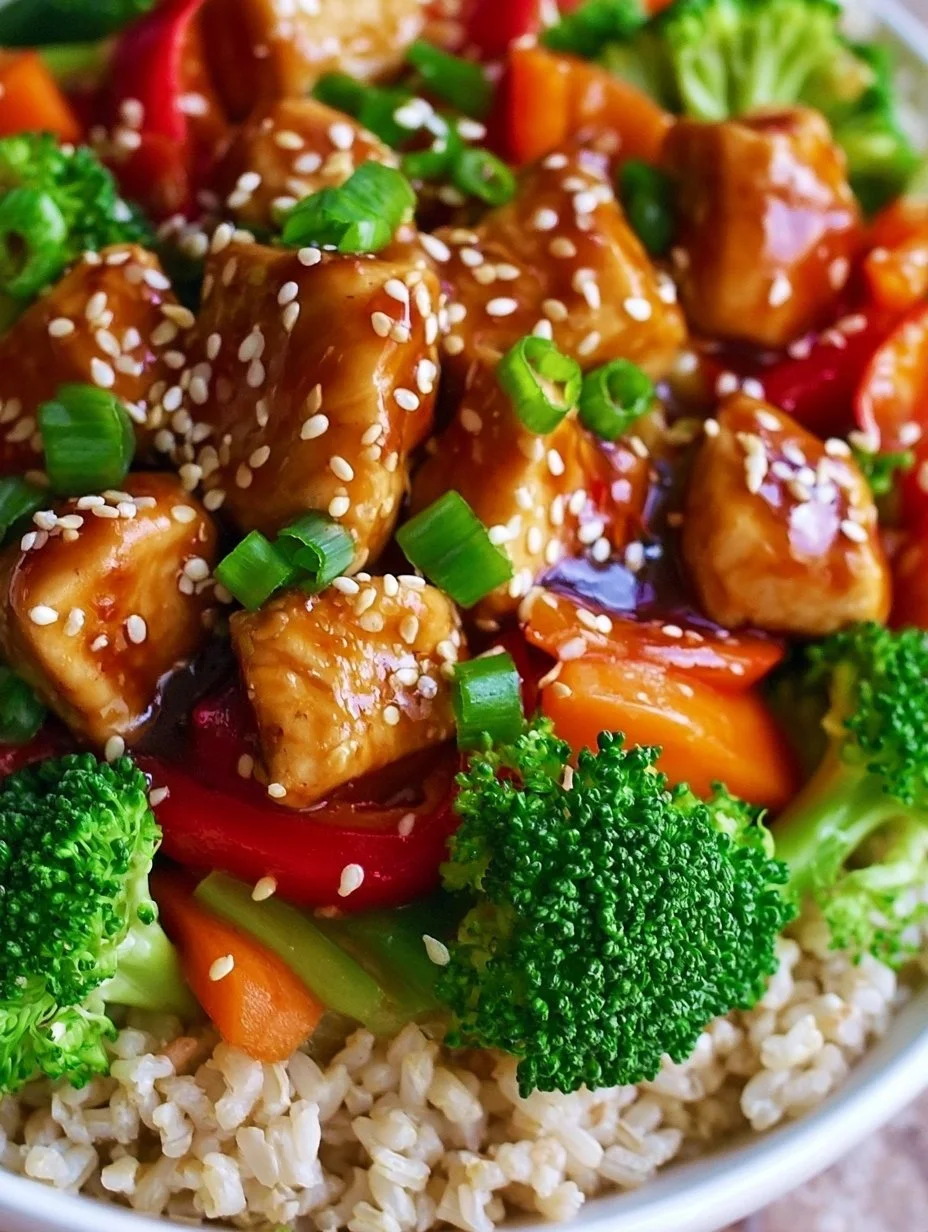 Teriyaki Chicken Asian Bowls